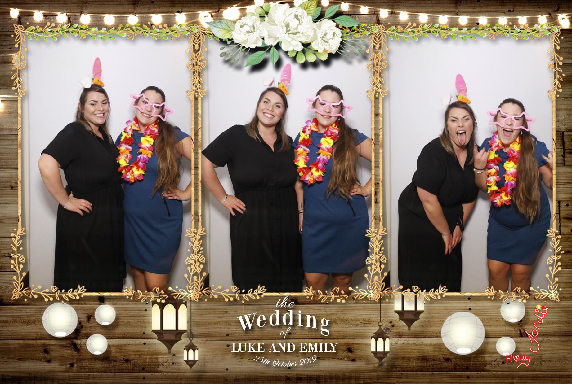 Luke & Emily's Wedding | View more photos from the event at gallery.myphotoboothexperience.co.uk/u/MyPhotoBoothExperienceLtd/Luke-Emilys-Wedding